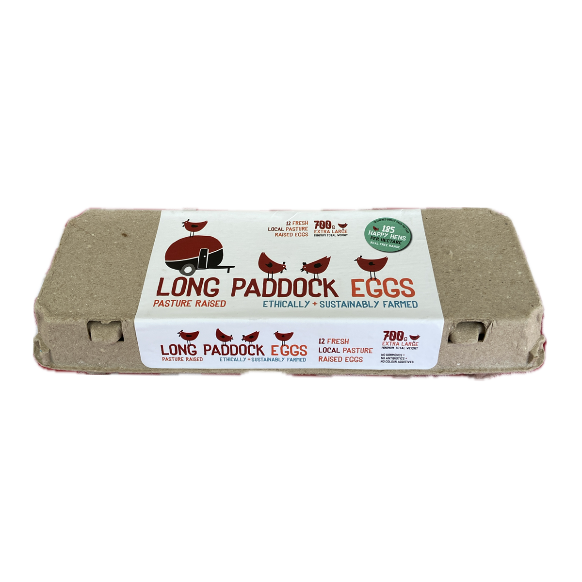 Long Paddock Free Range Eggs 700g