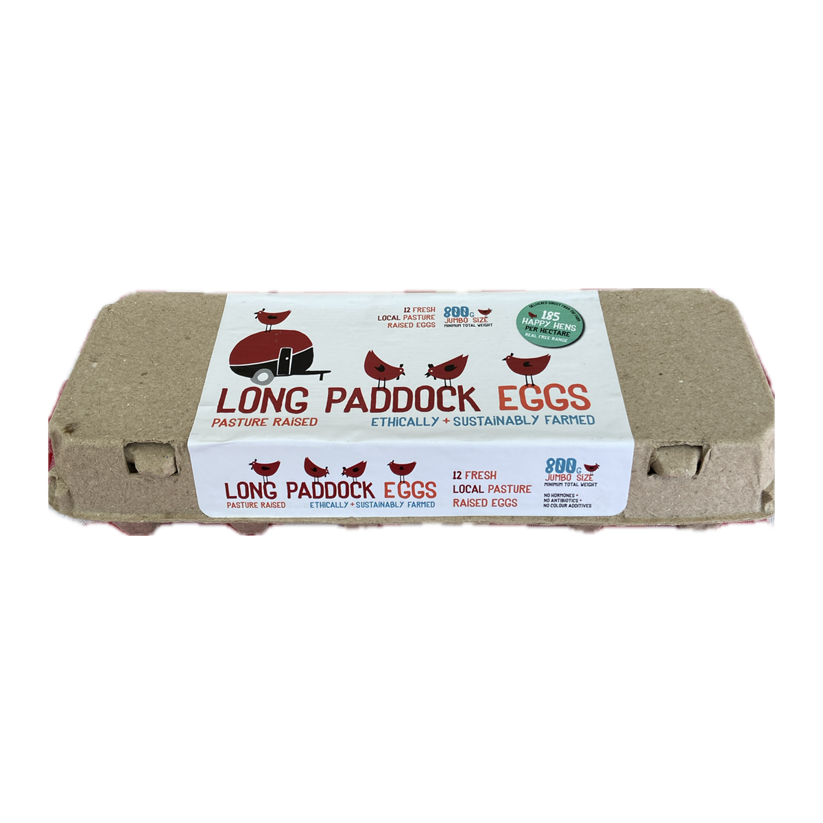 Long Paddock Free Range Eggs 800g