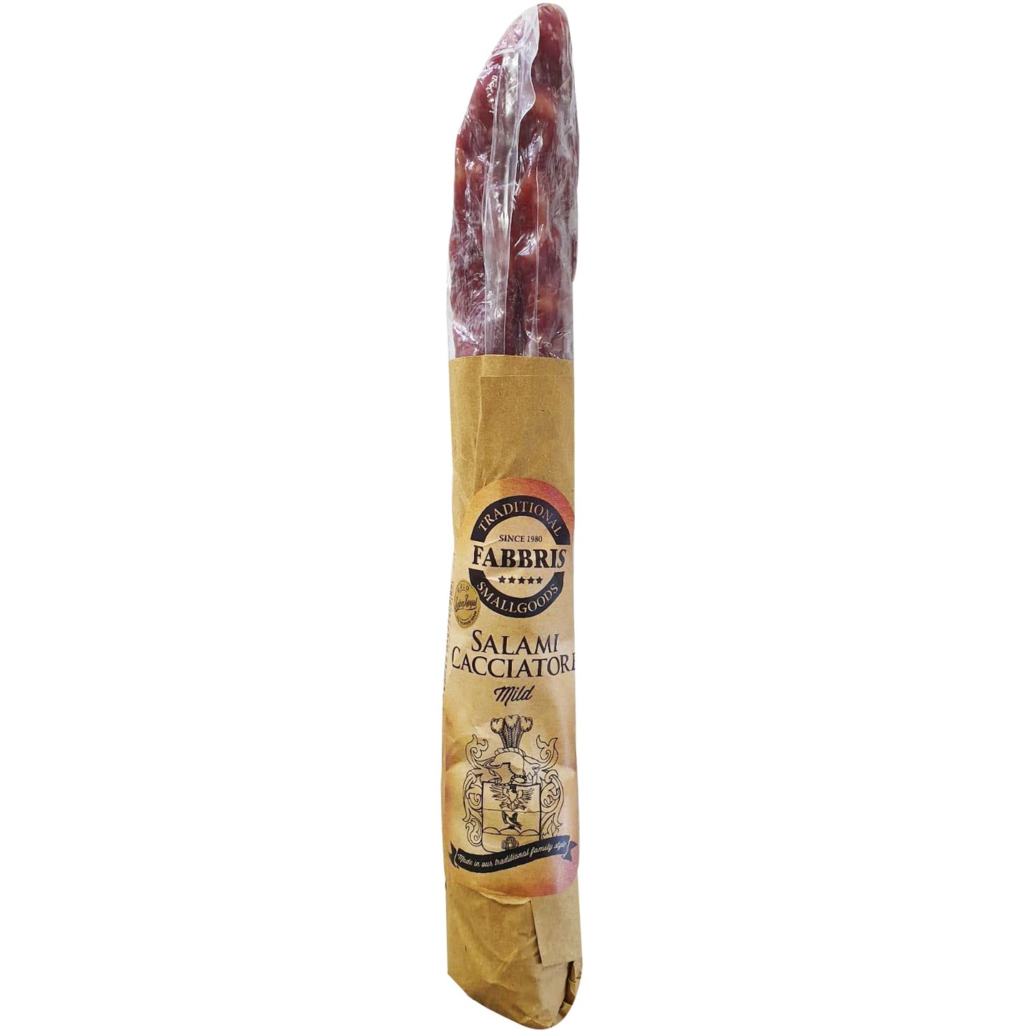 Fabbris Smallgoods - Salami Cacciatore - Mild | Harris Farm Online