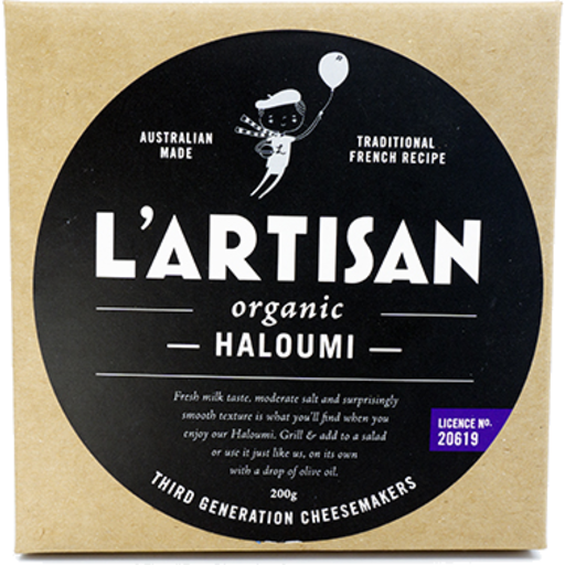 L'Artisan Haloumi Organic 200g