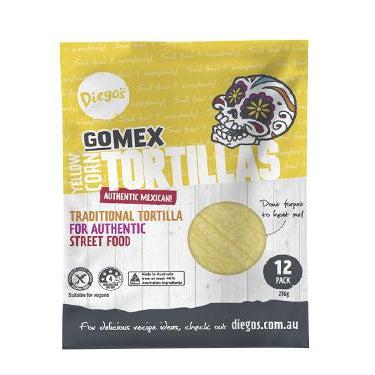 Diego's Yellow Corn Tortillas x12 276g