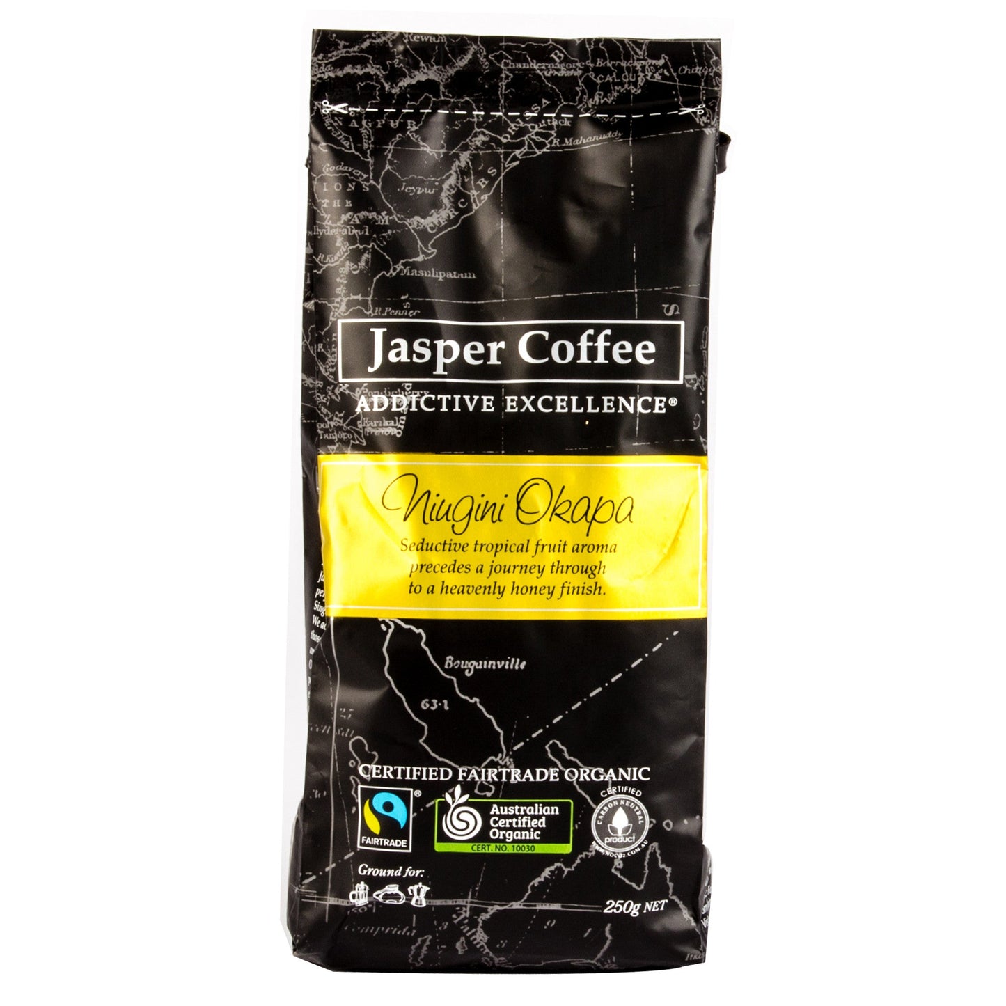 Jasper - Coffee Bean - Niugini Okapa | Harris Farm Online