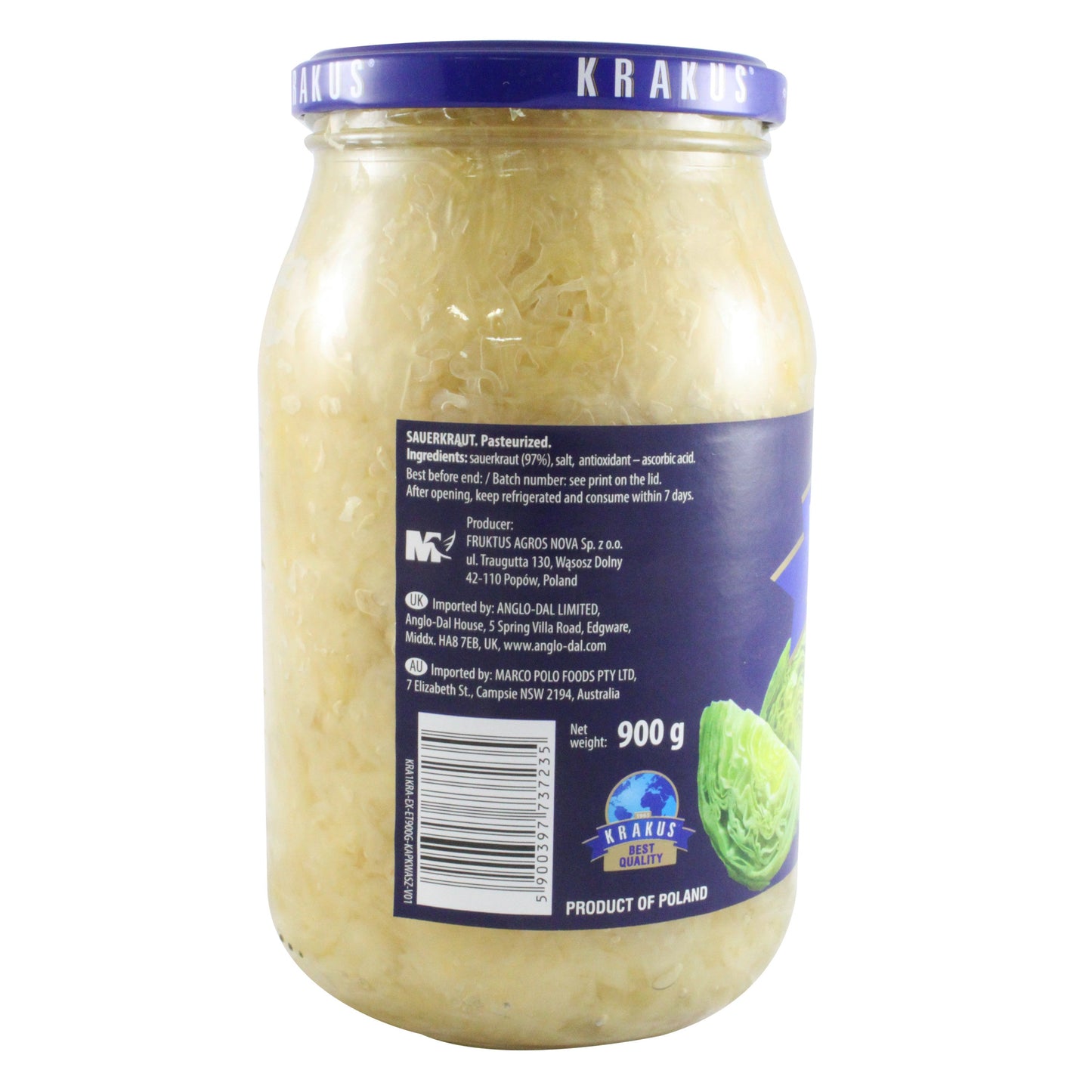 Krakus Sauerkraut 900g