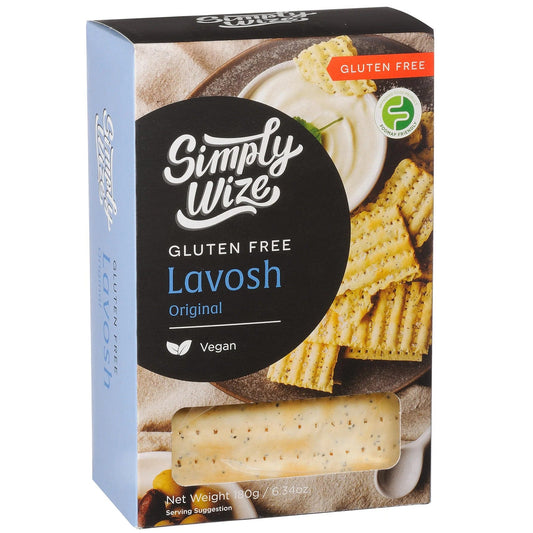 Simply Wize Gluten Free Lavosh Original 180g