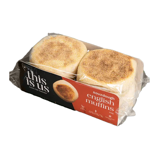 This is Us Sourdough English Muffins x4 260g