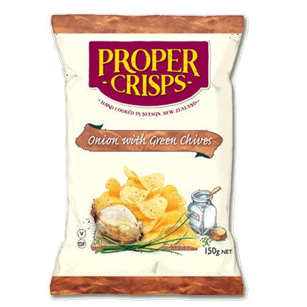 Proper Crisps Onion with Green Chives Chips | Harris Farm Online